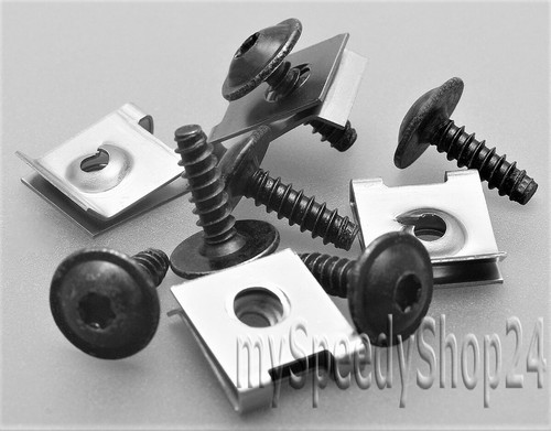 20x karosserie blechmutter - 20x,
