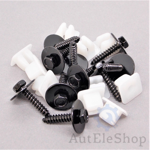 10tl spreizmutter clip mit - spreizmutter,
