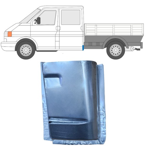 Reparaturblech ecke hinten - reparaturblech,
