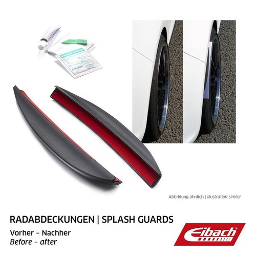 Radabdeckung vorne hinten - , für